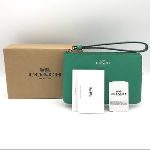 AUTHENTIC COACH Wristlet Wallet, NWT + Gift Box